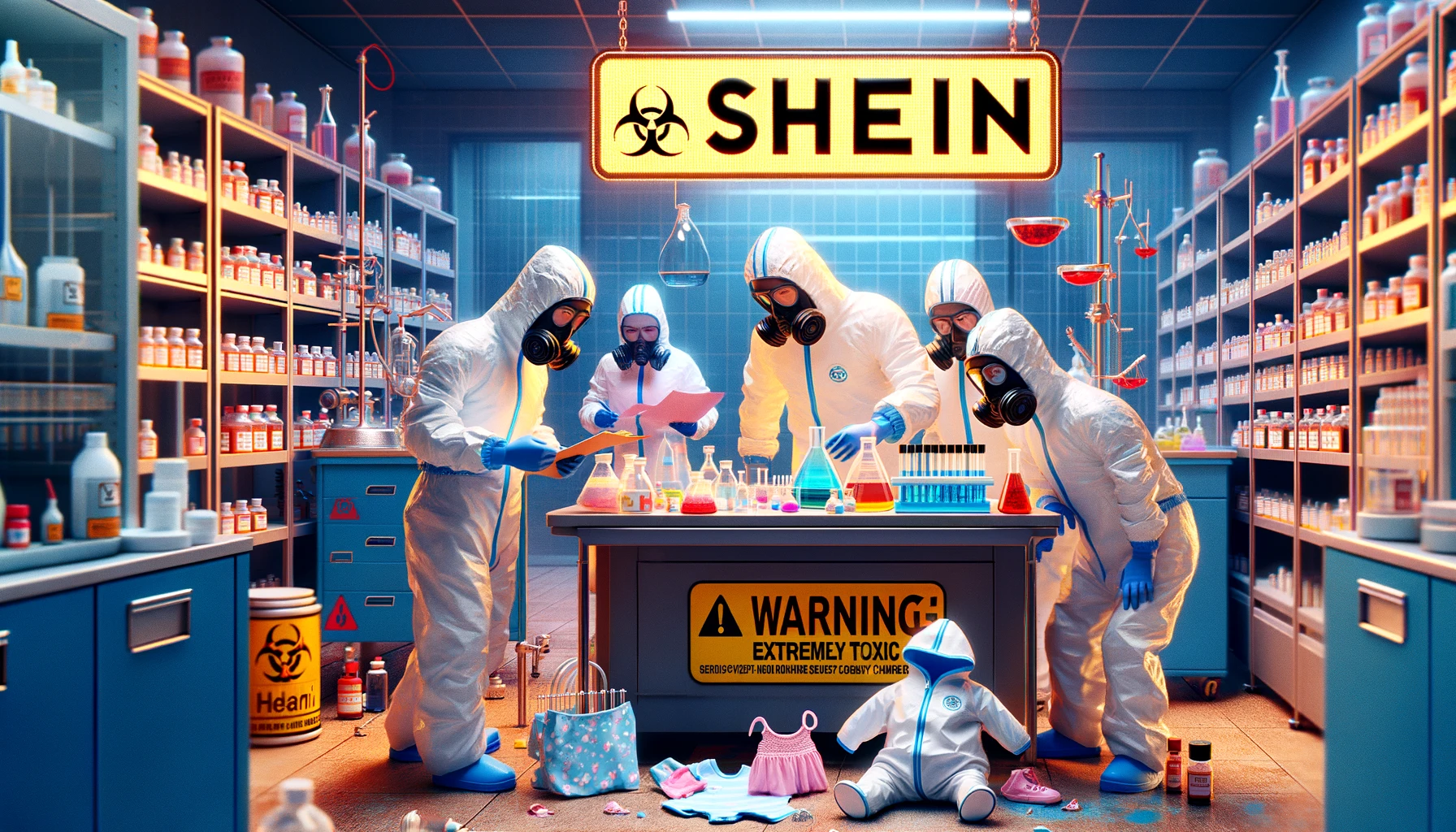 🚨BREAKING — Government Finds Shocking Level of Cancer Causing Phthalates 428 Times Permitted Level In Online Retail Giant Shein’s Children Products