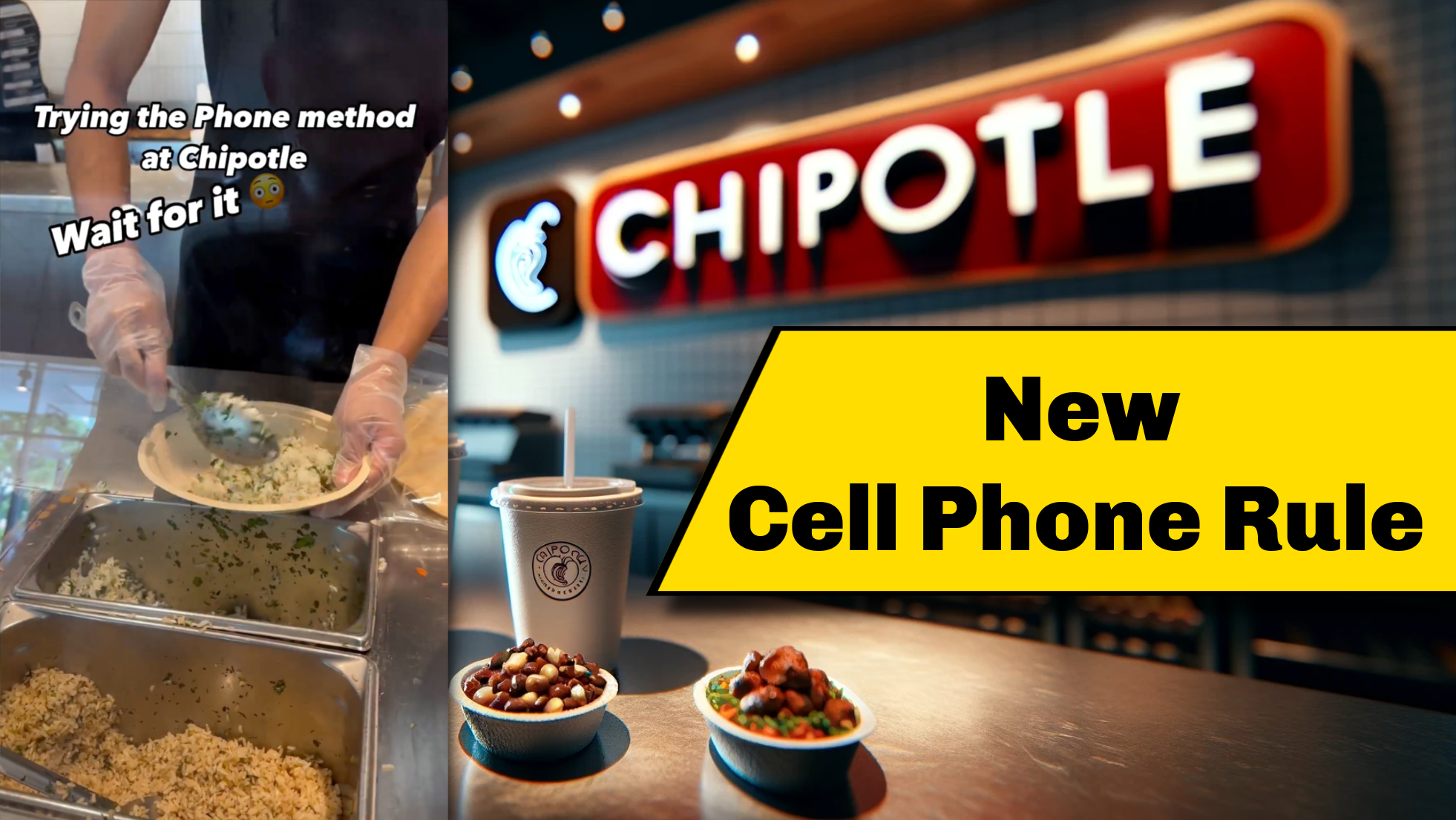 🚨BREAKING – New Chipotle “Cell Phone Rule” Gets You Bigger Portions For Free