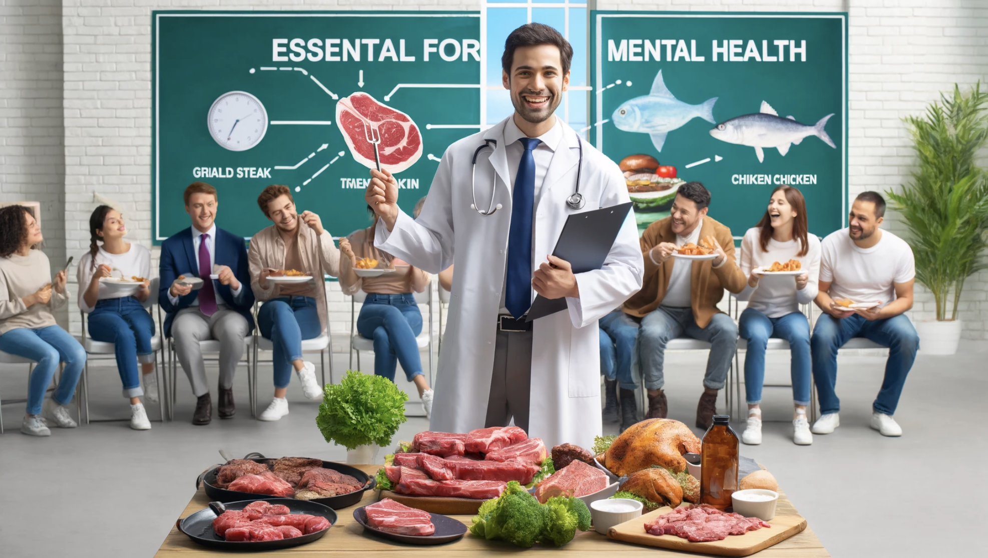 🚨BREAKING — Harvard Doctor Says Animal Protein Is Essential For Mental Health — A Huge Blow To Veganism