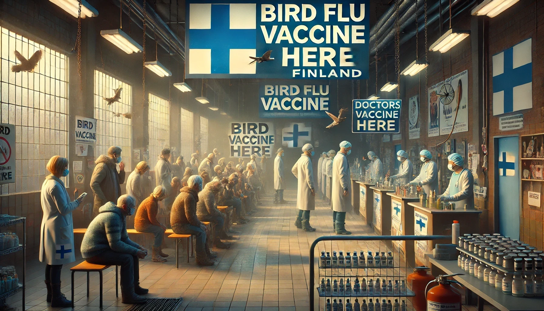 🚨BREAKING — Finland Begins World’s First Bird Flu Vaccine Campaign In Humans